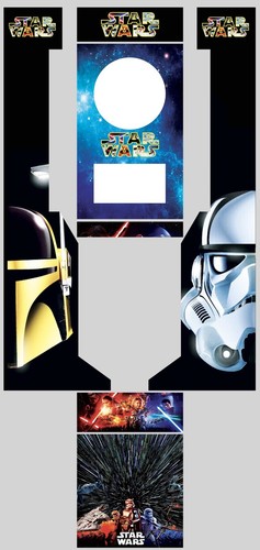 Stickers star wars modele - wars,