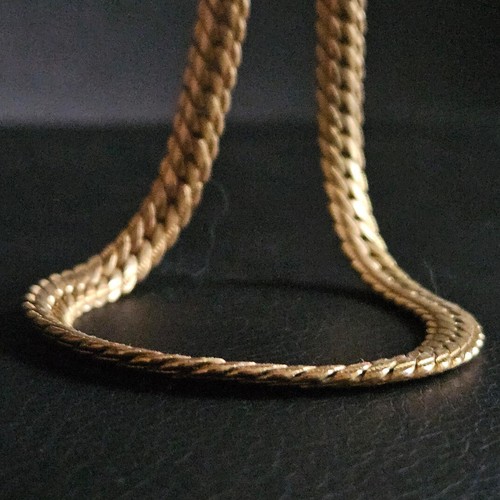 Bracelet maille plate souple