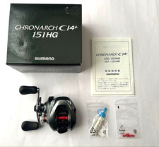 Moulinet SHIMANO Chronarch CI4+ 151 HG Baitcast pour gaucher Japon USED