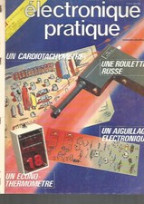 ELECTRONIQUE PRATIQUE N°53 CARDIOTACHYMETRE / ROULETTE RUSSE / AIGUILLAGE ELEC.