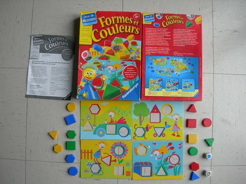Jeu complet formes - formes, couleurs