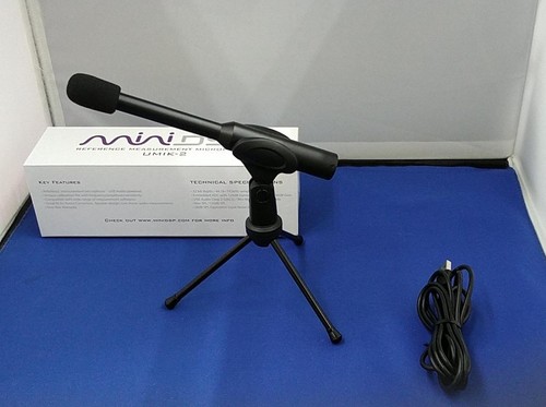 Microphone mesure de - de,