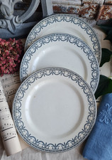 3 ANCIENNES ASSIETTES PLATES