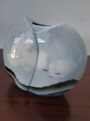 Vase porcelaine yves mohy - vase,