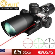 2.5-10x40e Rifle Scope Mil-dot