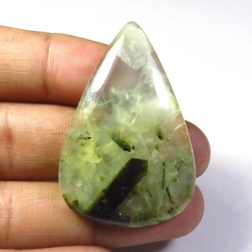 Vert naturel prehnite poire - naturel,