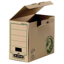 [4470301] Fellowes Lot de 20 boîtes archives R-Kive EARTH Dos 150 mm Marron