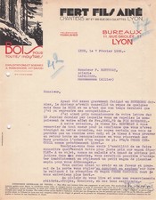 69 LYON, scierie, FERT FILS