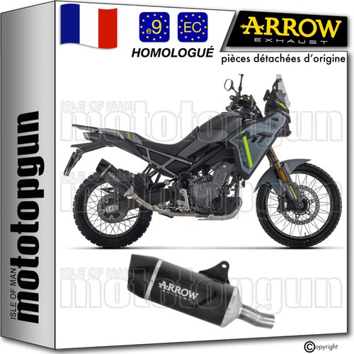 Arrow pot echappement approuve - arrow,