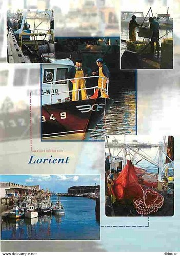 Carte postale lorient - carte,