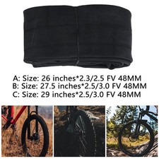 Chambre à Air de Vélo de Route de Qualité Supérieure, Valve Schrader