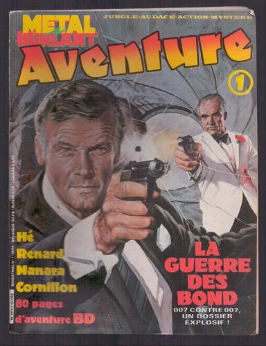 Revue metal hurlant aventure - revue,