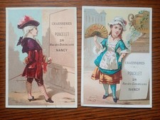 2x CHROMOS PUBLICITAIRE -