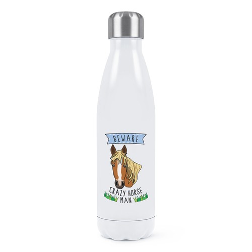 Attention crazy horse - horse, homme