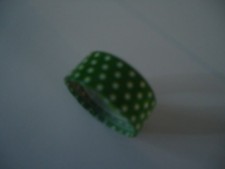 RUBAN ADHESIF - POIS BLANCS