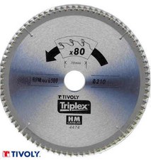 TIVOLY  LAME DE SCIE METAUX
