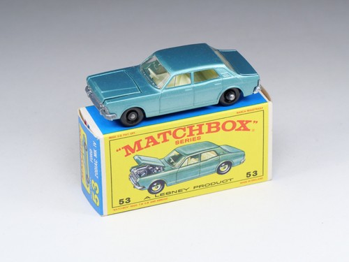Matchbox ford zodiac - matchbox, 53-c