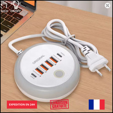 Chargeur USB C 50W multiport