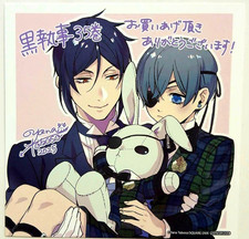 Carte de collection Black Butler vol.35 Ciel Sebastian Sebastian Michaelis