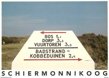 Pays-Bas - Nederland - Schiermonnikoog - Borne kilométrique - CPM - Voir Scans R