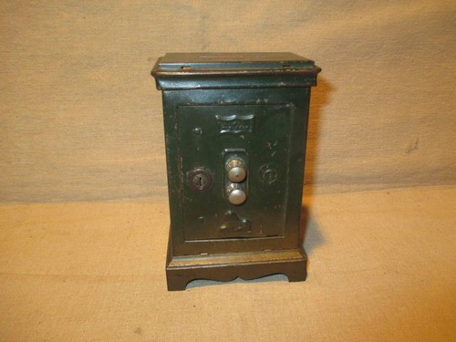 Ancienne tirelire coffre jep - ancienne,