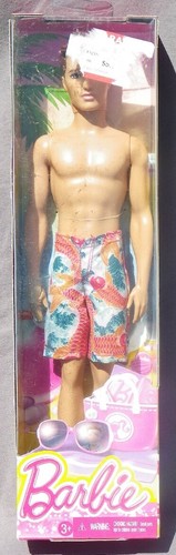 Barbie ken beach day - barbie,