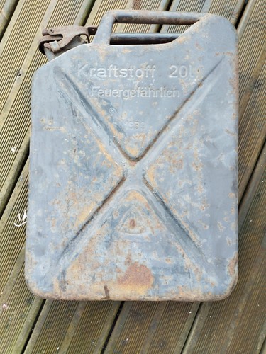 Jerrycan kanister allemand ww2 - kanister,