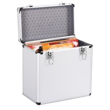 Mallette de Rangement pour Disques Vinyles de 33 Tours pour Collection de DJ