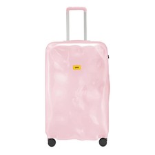 Sac À Roulettes Crash Bagages Ton Sur Ton Icône Grand CB193 Peau Rose