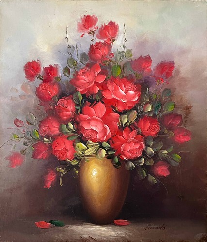 Tableau hst bouquet roses - hst, de