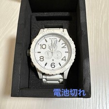 Montre chronographe analogique blanche NIXON 51-30 CHRONO