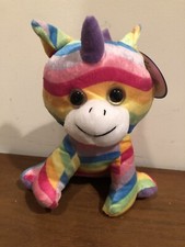 Unicorn Plush Toy NWT New w/ Tag Animal Pals Rainbow