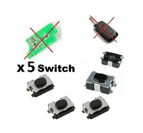Switch bouton pour - 5x,