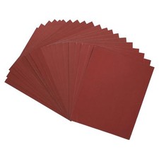 20 feuilles de papier de verre humides et sèches assorties pour métal plastiq...