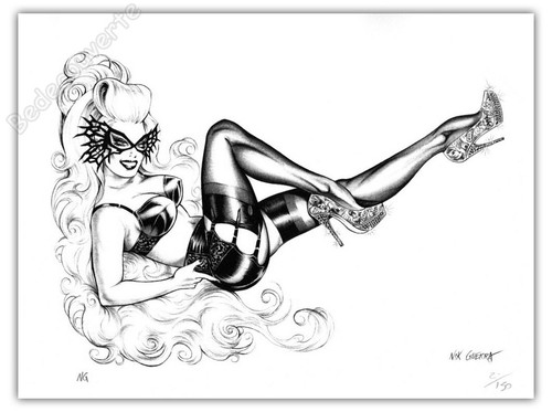 Affiche lithographie nik - affiche,