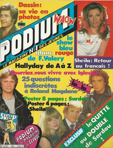 Podium 104 sardou - podium,