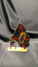 figurine plat d etain porte banniere  guerre de trente ans 30 mm