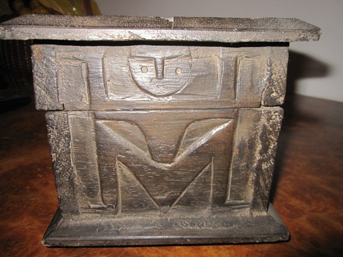Ancien coffret africain - , en