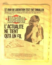 MAGAZINE LIBERATION 1986 NUMERO SPECIAL TISSU TEXTILE MODE PARODIE HUMOUR PRESSE