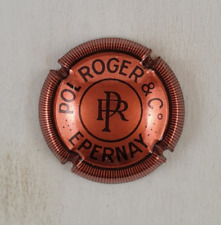 capsule champagne ANCIENNE POL ROGER n°38 rose foncé et noir