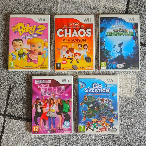 Lot jeux nintendo wii - jeux,