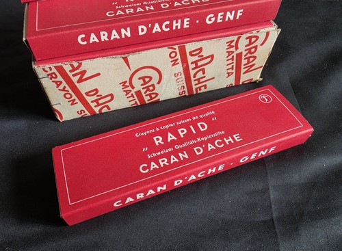 Rare boîte vintage caran - rare,