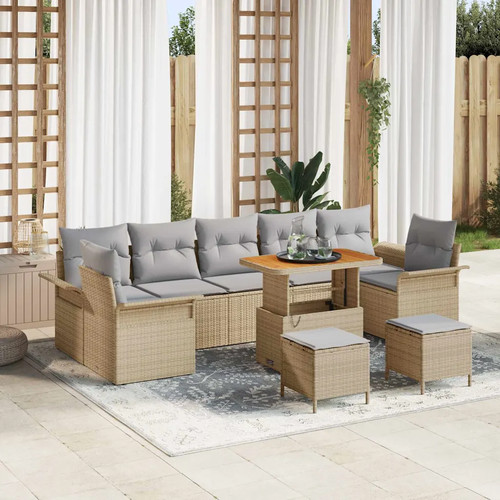 Ensemble canapé jardin - canapé, de