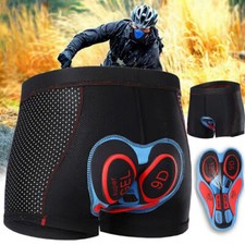 Sous-vêtements de cyclisme pour hommes avec coussin siège en gel, shorts VTT, sl