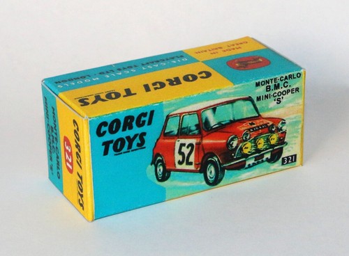 Corgi toys boîte box repro