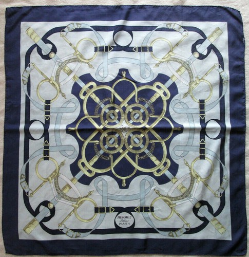 Authentique foulard carré - -authentique,