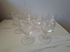 LOT x9 ANCIENS VERRE A LIQUEUR