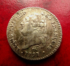 Louis XVI - 15 sols 1791 A   2e semestre léopard- rare en l'état - TTB