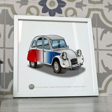 poster 2cv cocorico de 1986