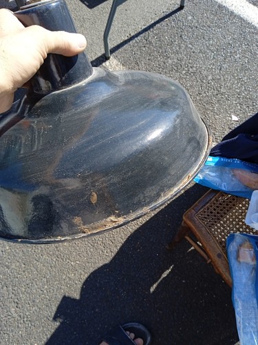 Ancien abat jour plafonnier - , en